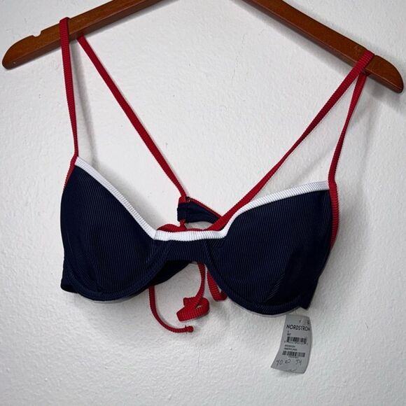 BEACH RIOT Kori Top in Americana Colorblock Womens Size Large - Picture 4 of 9